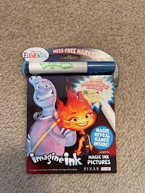 Imagine Ink Mess-Free Marker & Pixar Elemental Magic Ink Pictures
